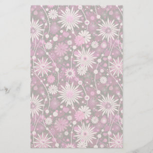 Valentinblommönster Brevpapper