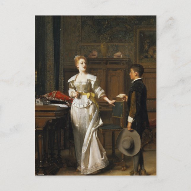 Valentinbrev Helg Vykort (Framsida)