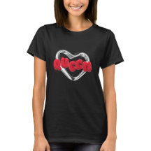 Valentindagen drottning Gift Tee