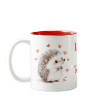 Valentindagen Gift, Hedgehogs Hedgehugs, Anpassnin