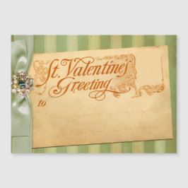Valentindagen Hälsning Antique-Vintagen
