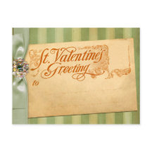 Valentindagen Hälsning Antique-Vintagen