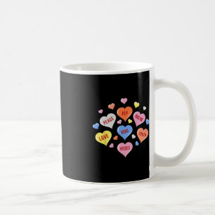 Valentindagen Heart Candy Boys Girls Kids Kaffemugg