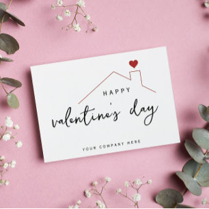 Valentindagen Heart Promotional Real Gods Vykort