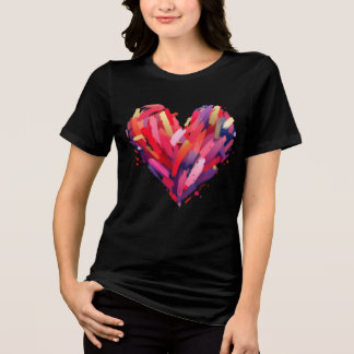Valentindagen Heart Shirt T