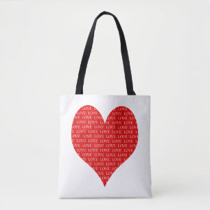 Valentindagen Heart Tygkasse