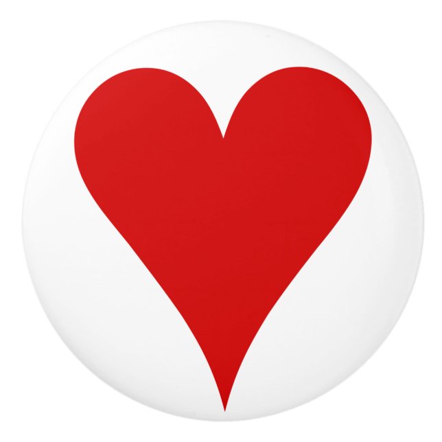 Valentindagen Kärlek Heart Shape Knopp (Framsidan)