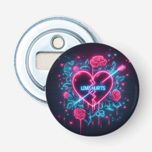 Valentindagen Kärlek Ontr Neon Heart Flasköppnare