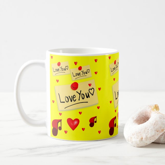 Valentindagen Mugg (Med munk)