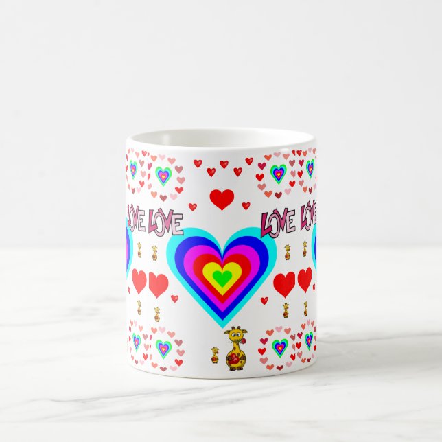 Valentindagen Mugg (Center)