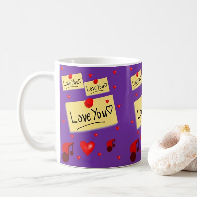 Valentindagen Mugg (Med munk)
