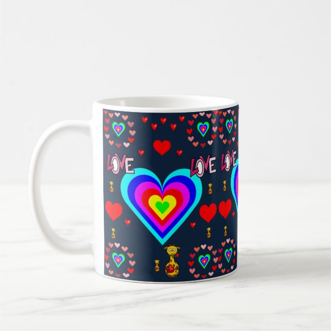 Valentindagen Mugg (Vänster)