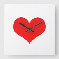 Valentindagen Red Heart Cute White Anpassningsbar 