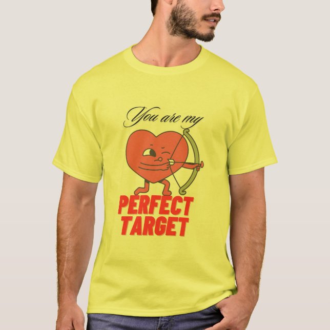 Valentindagen Speciell hjärtkänsla Kärlek T- Shirt T (Framsida)
