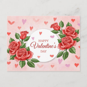 Valentindagen-vykort Vykort