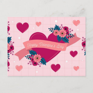 Valentindagen-vykort Vykort