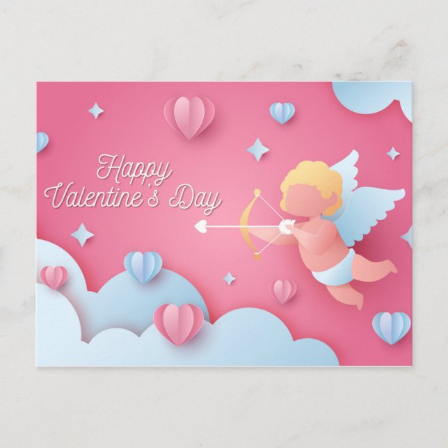 Valentindagen-vykort Vykort (Framsida)