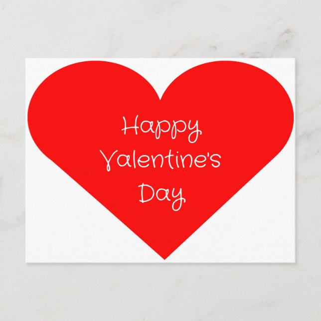 Valentindagen-vykort Vykort (Framsida)