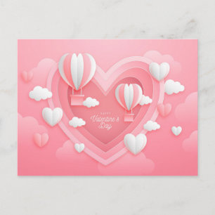 Valentindagen-vykort Vykort