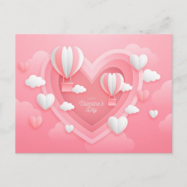 Valentindagen-vykort Vykort (Framsida)