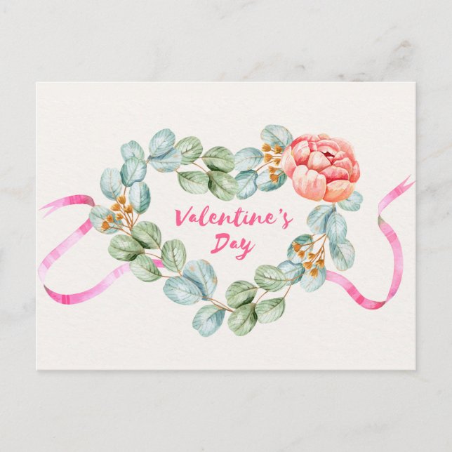 Valentindagen-vykort Vykort (Framsida)