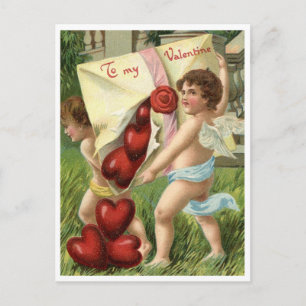 Valentindagen-vykort Vykort