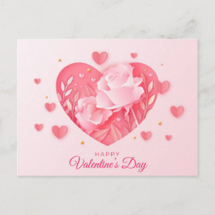Valentindagen-vykort Vykort