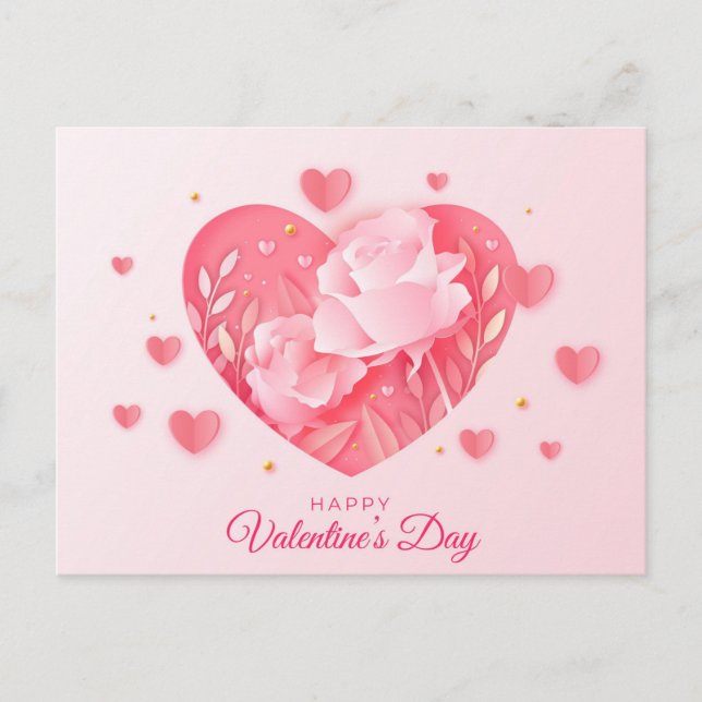 Valentindagen-vykort Vykort (Framsida)