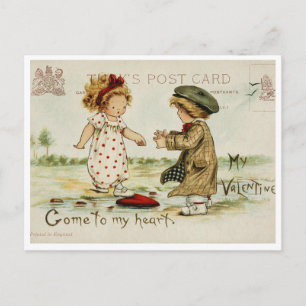 Valentindagen-vykort Vykort