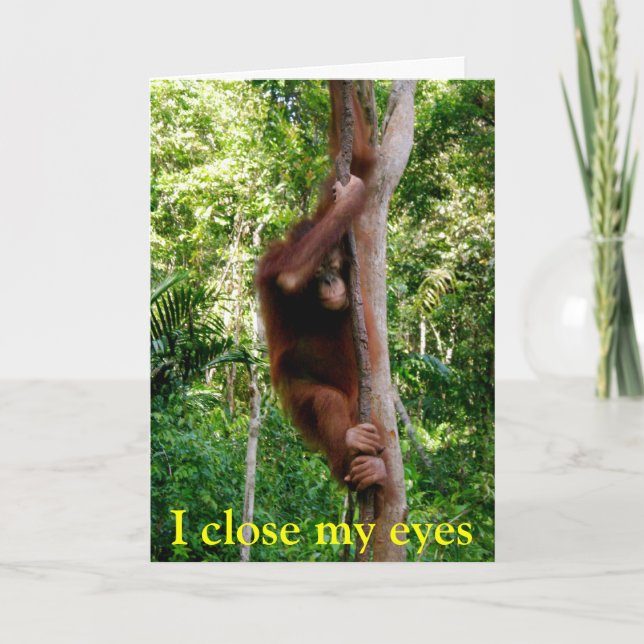 Valentindjurliv Helgkort (Framsida)