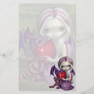 "Valentindrake" brevpapper