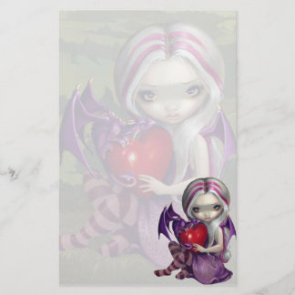 "Valentindrake" brevpapper