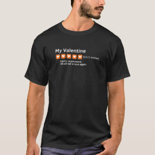 Valentine 5 Star Yelp Review T-shirt