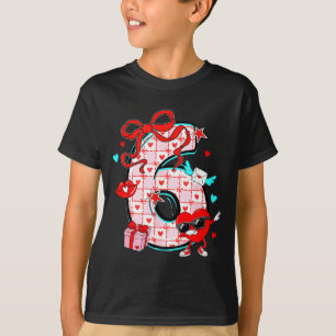 Valentine 67 Sex Sju Meme Dabbing Hjärtan Matchand T Shirt
