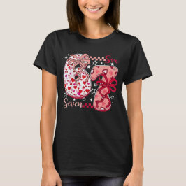 Valentine 67 Six Seven 6 7 Meme Valentines Day Gir T Shirt