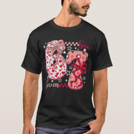 Valentine 67 Six Seven 6 7 Meme Valentines Day Gir T Shirt