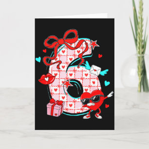 Valentine 67 Six Seven Meme Dabbing Hjärtan Matchi Kort