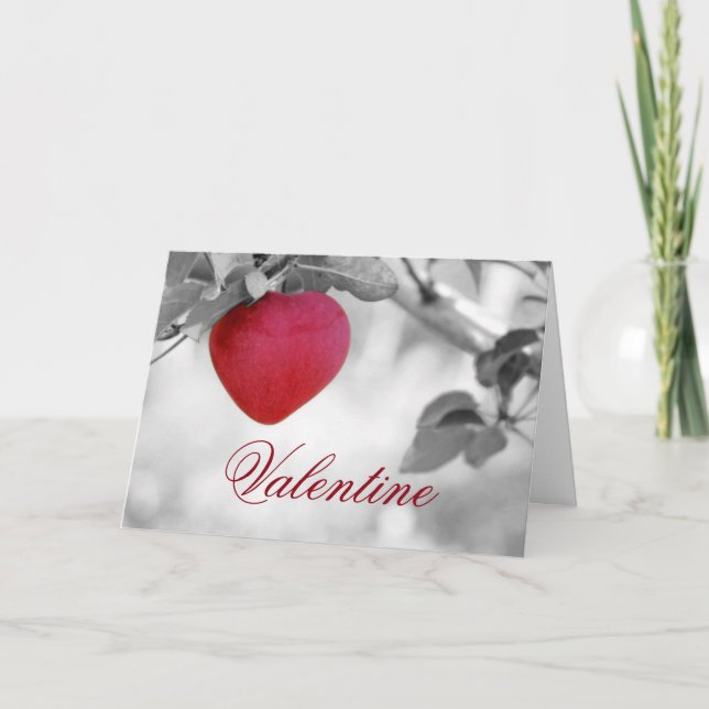 Valentine Apple Helgkort (Framsida)