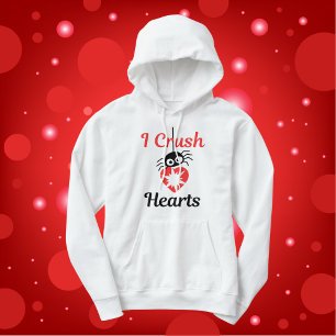 Valentine är jag Crush Hearts söta spindel T Shirt