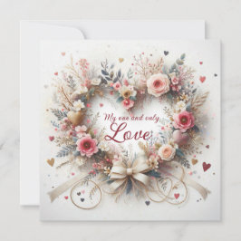 Valentine är min och bara min kort