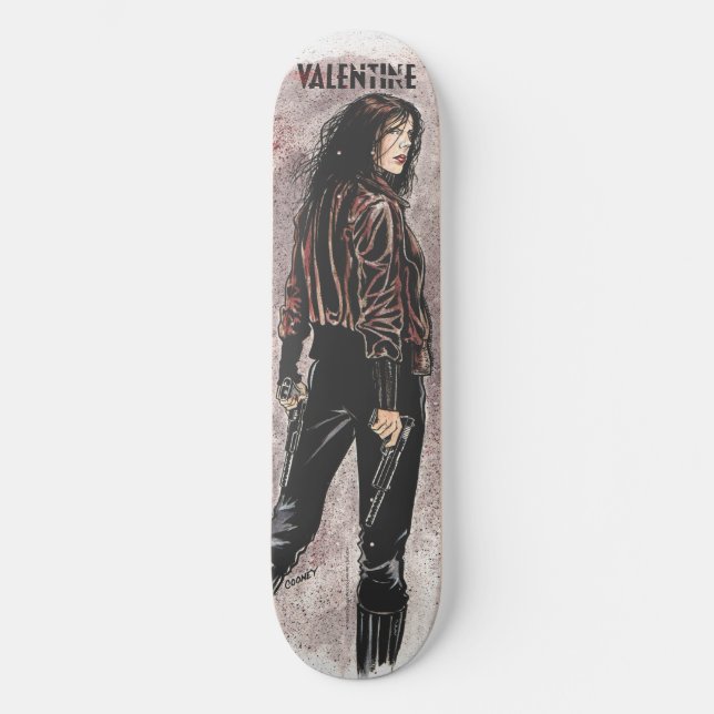 Valentine Assassin Skateboard (Framsida)