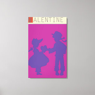 <Valentine>av Steve Collier Canvastryck