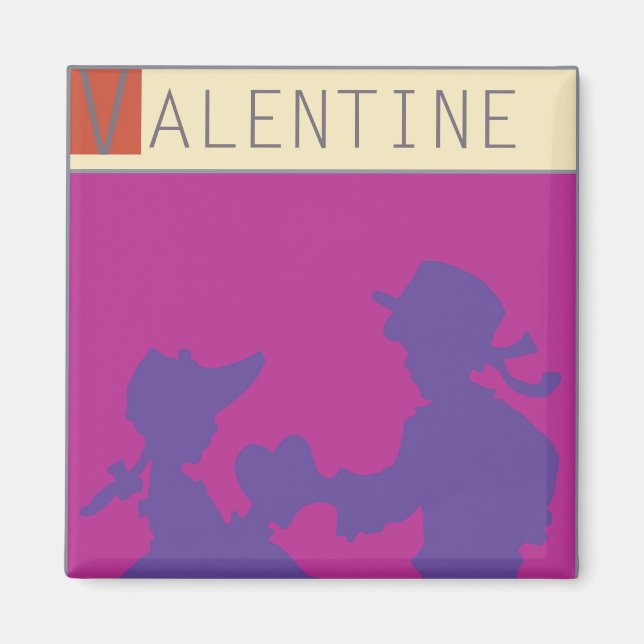 <Valentine>av Steve Collier Magnet (Framsidan)