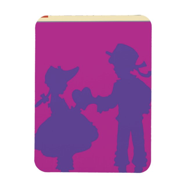 <Valentine>av Steve Collier Magnet (Vertikal)