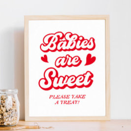 Valentine Baby Shower-presenter Poster