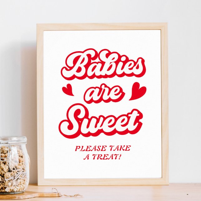 Valentine Baby Shower-presenter Poster (Skapare uppladdad)
