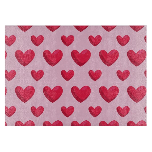 Valentine Background med Heart Kärlek (Framsidan)