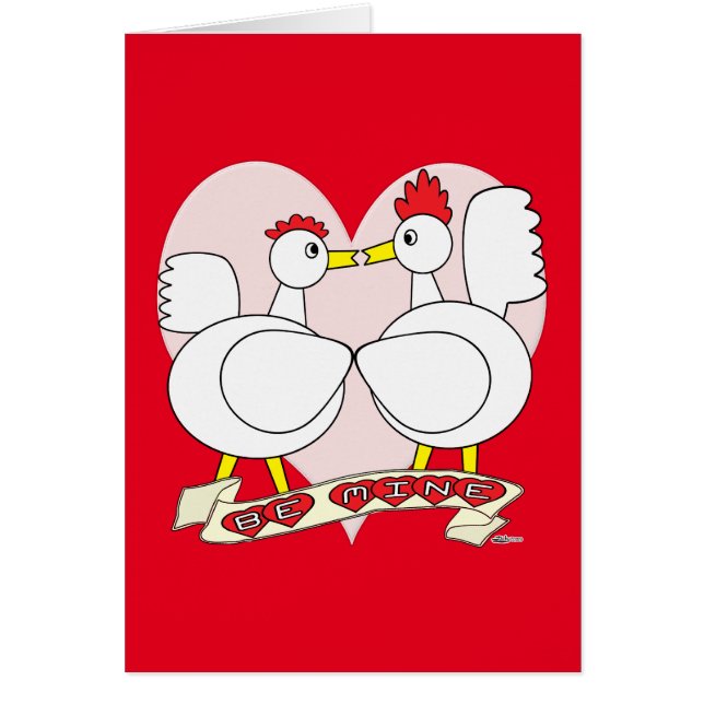 Valentine Be Mine OBS Kort (Framsidan)