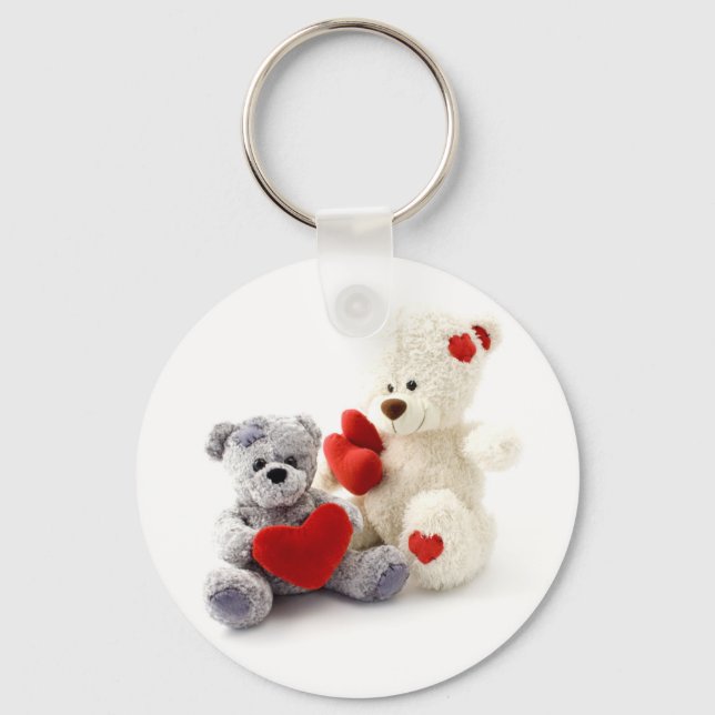 Valentine Bears Keychain Nyckelring (Framsida)