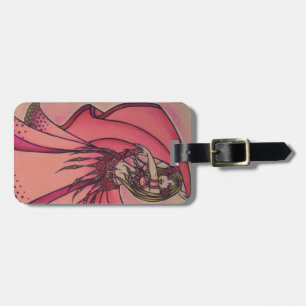 Valentine Belly Dancer Bagagebricka